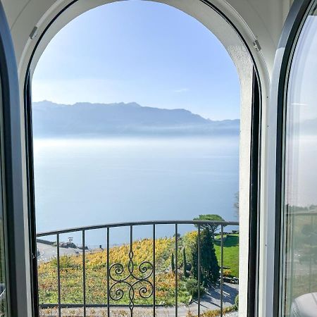 Room With 360° View Overlooking Lake Geneva And Alps Puidoux Extérieur photo